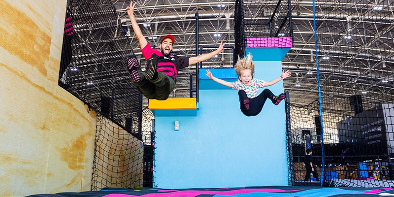 Bounce Activities - Cliff Jump