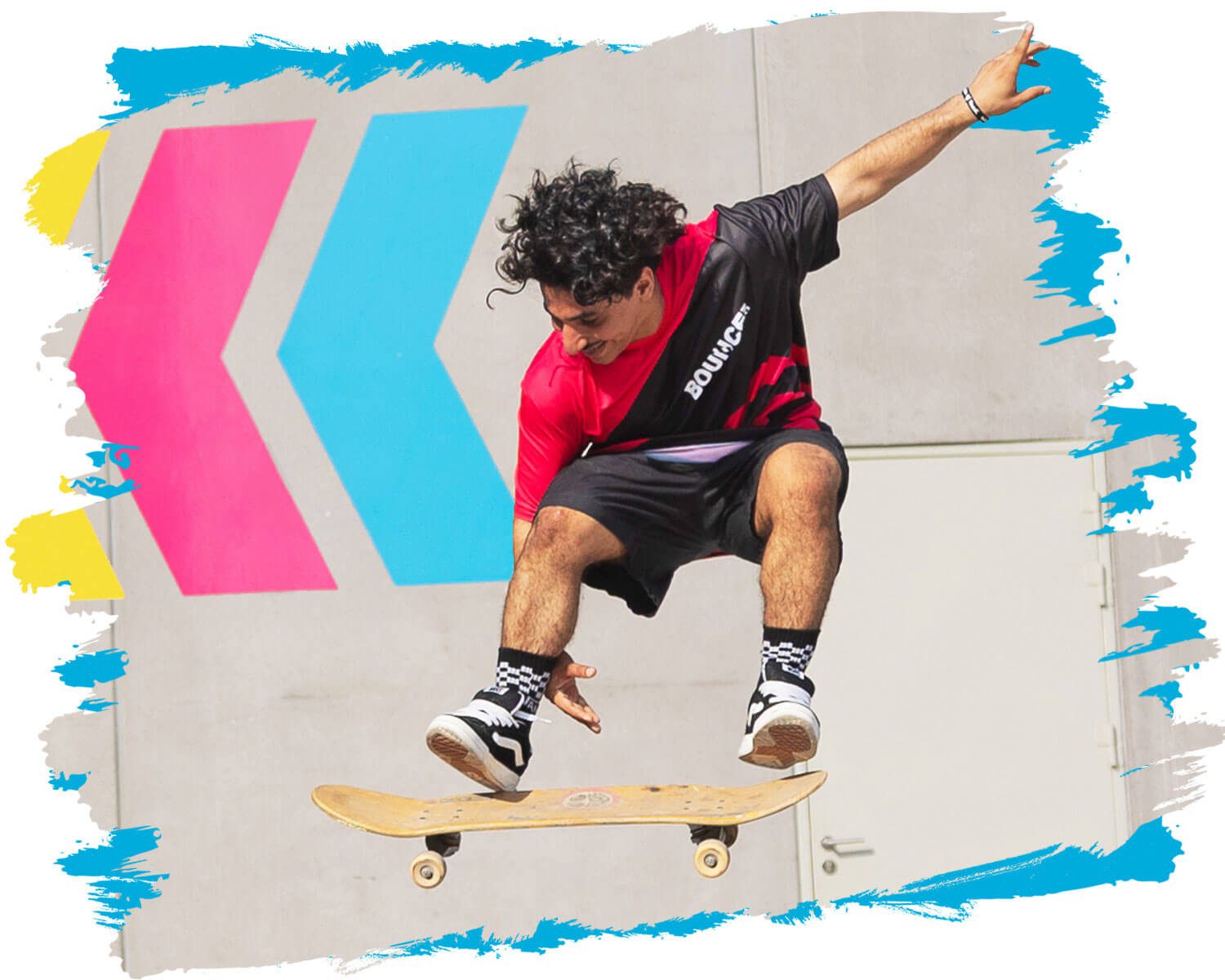 Jump For MORE - WIN Skateboards, BOUNCE