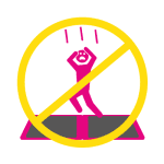 Don't Jump or Land On Padding