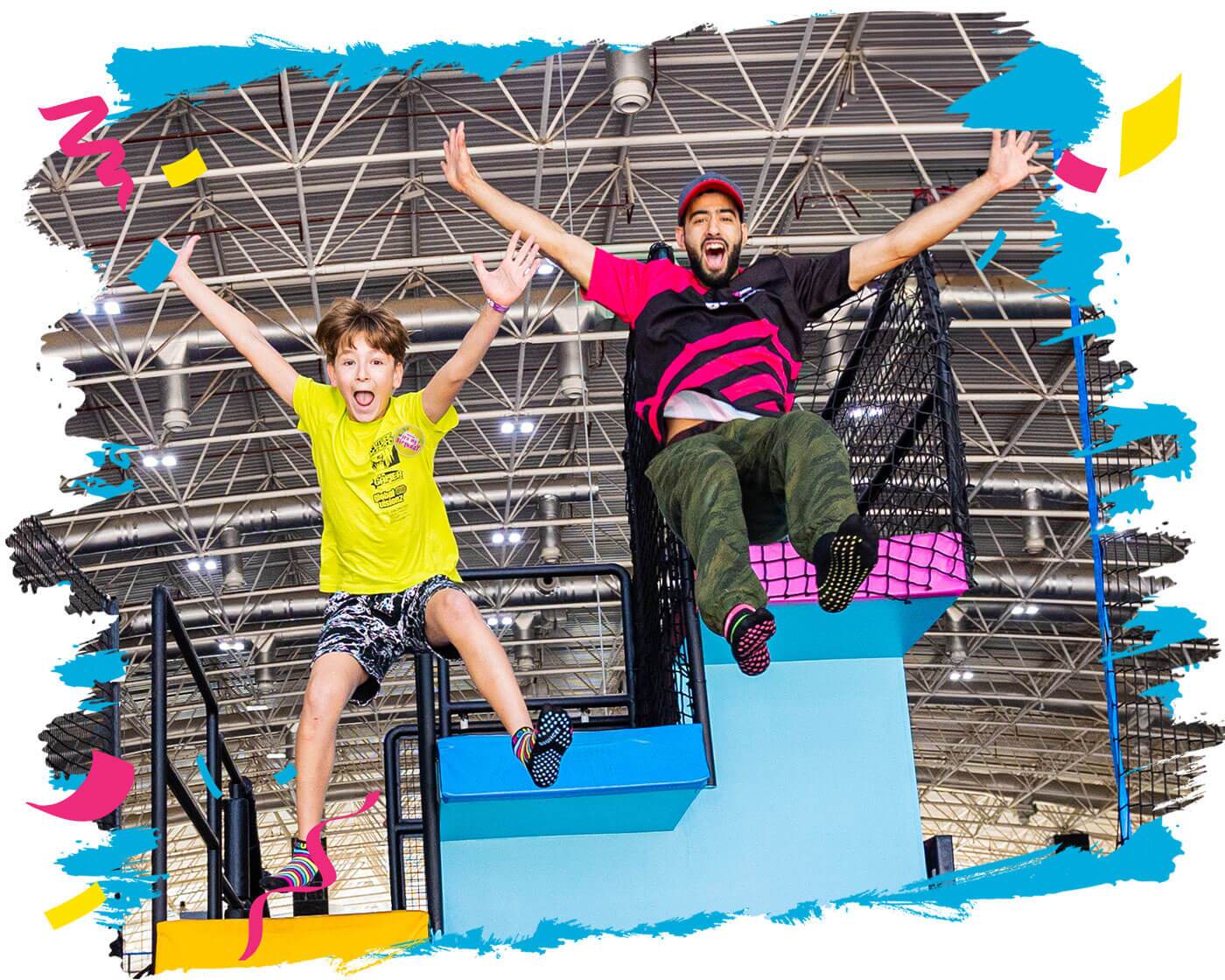 BOUCE Parties Cliff Jump